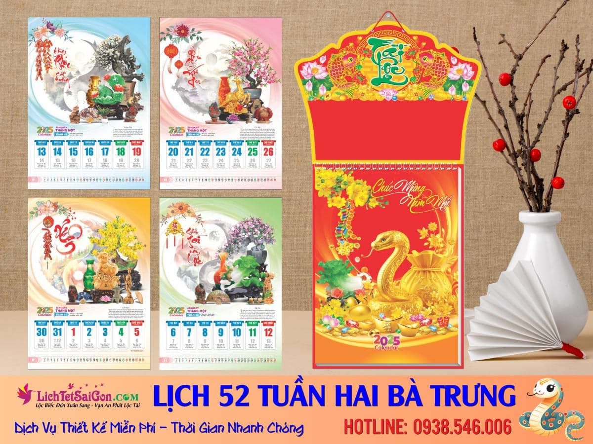 Lịch 52 Tuần Hai Bà Trưng